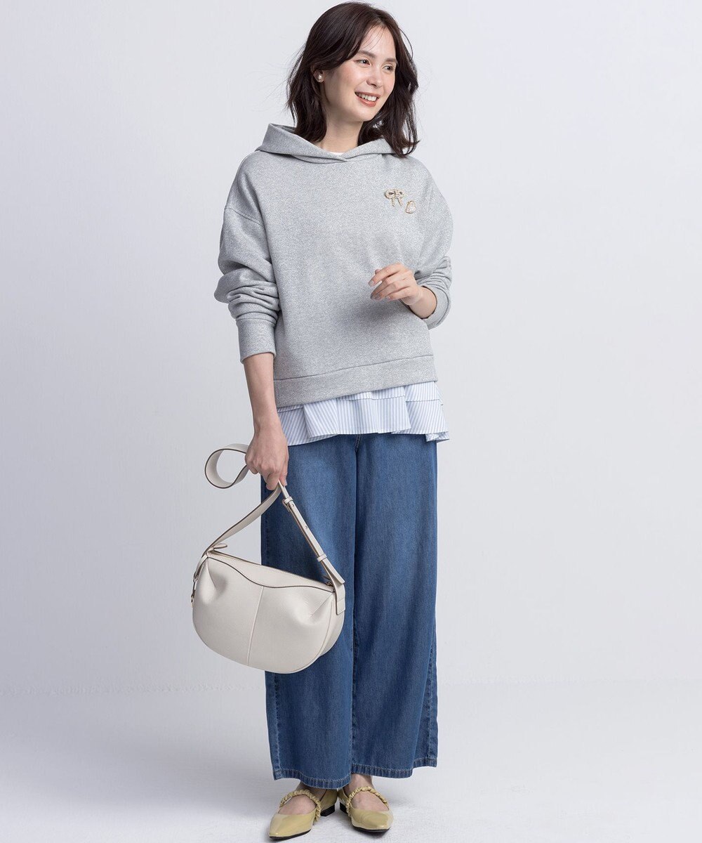 組曲 スーパーライト デニムパンツ 