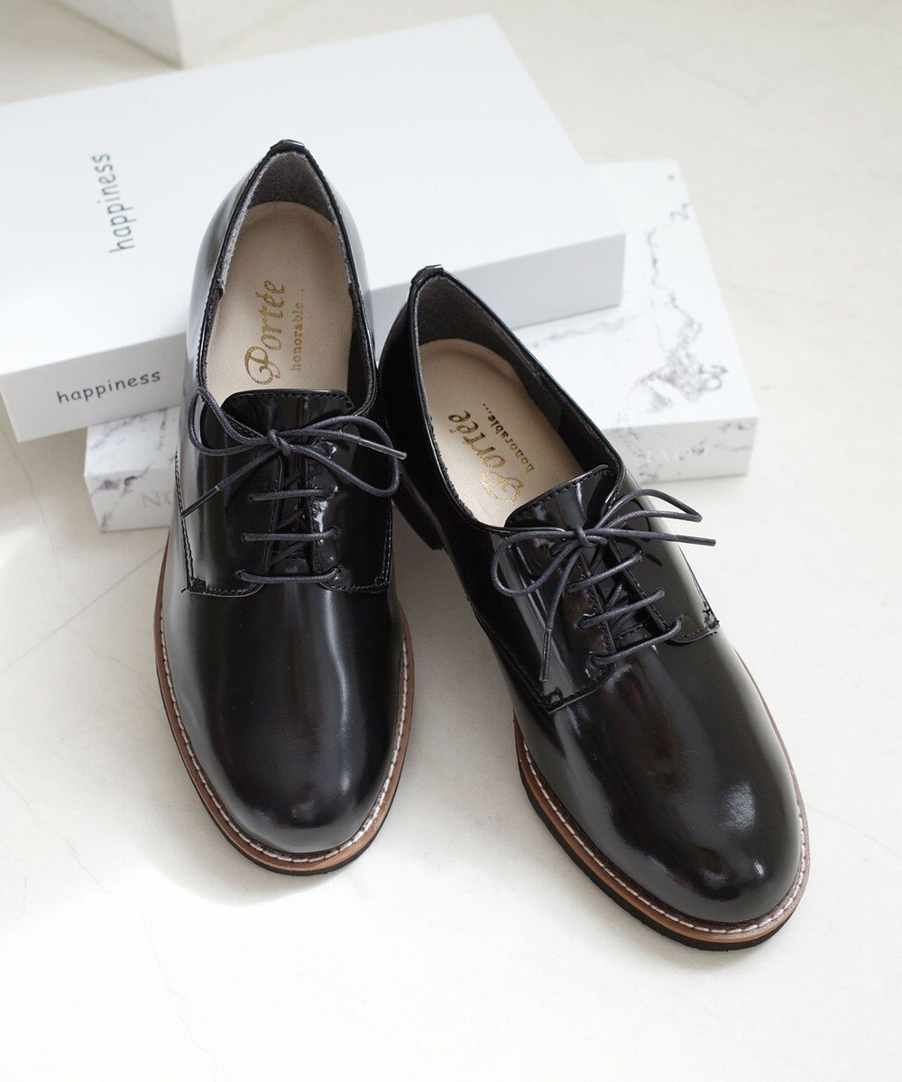 Pointer 本革軽量レースアップローファー 