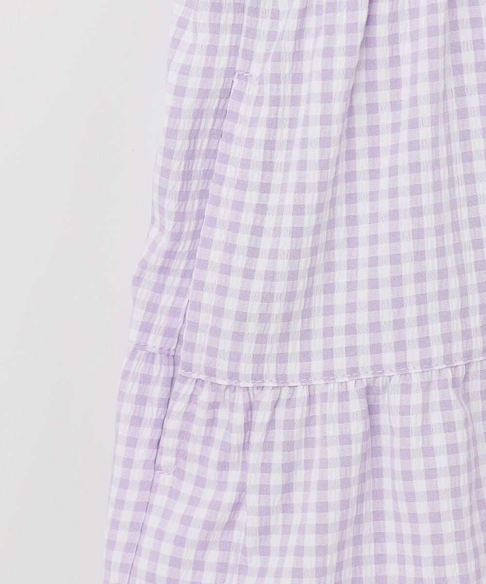 ANY KIDS サッカー ギンガム ワンピース 