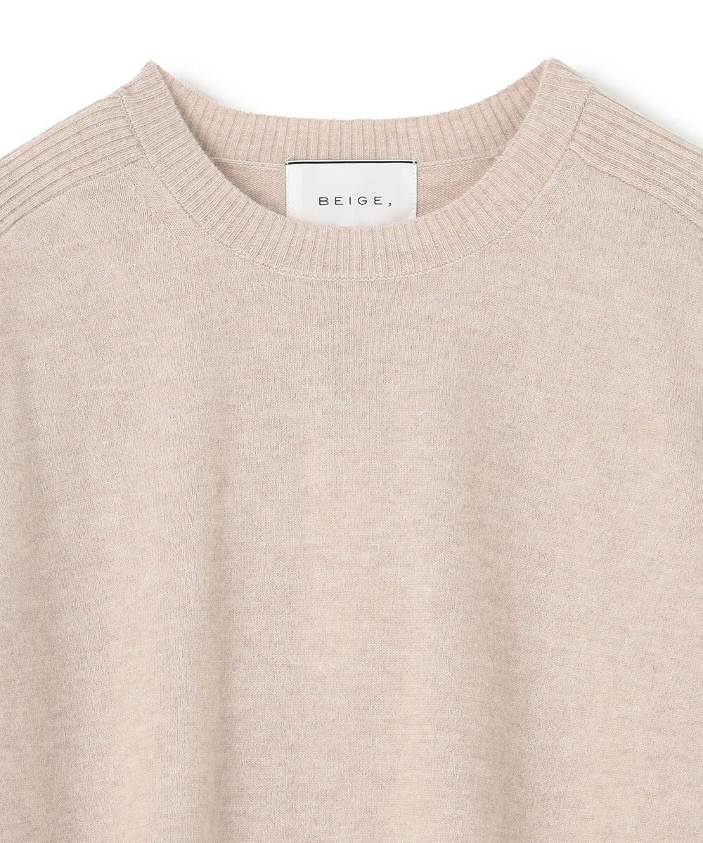 BEIGE， RIGNY / クルーネックニット 