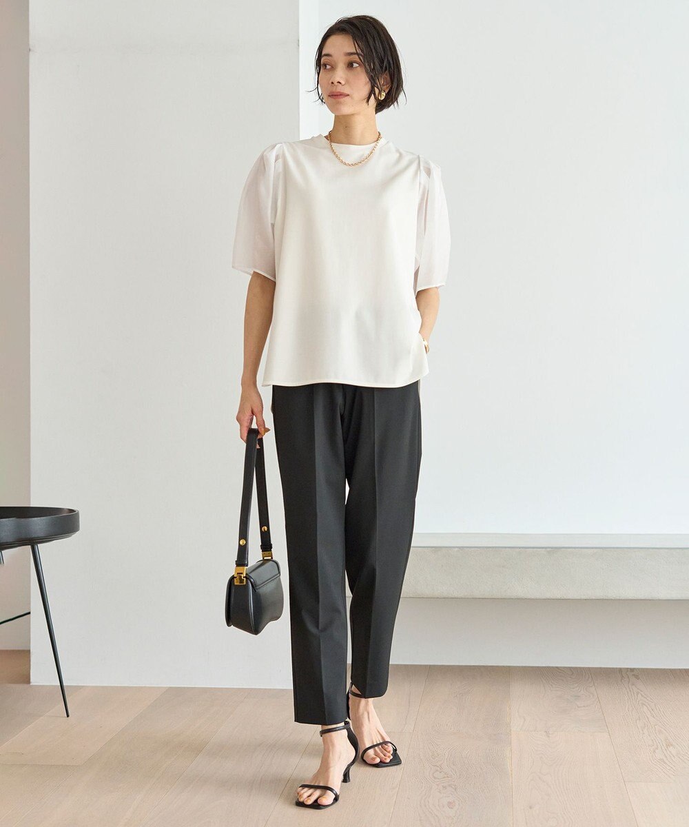 UNFILO マイビューティ テーパードパンツ 