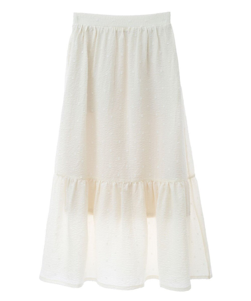 earth music&ecology ドットドビーフレアスカート 