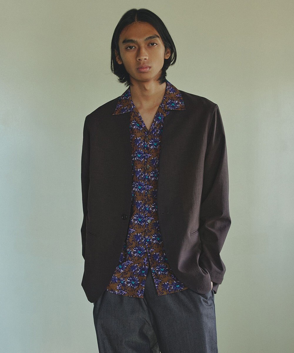 UNFILO MENS TENNEN TOUCH ノーカラージャケット [24年春夏商品] 