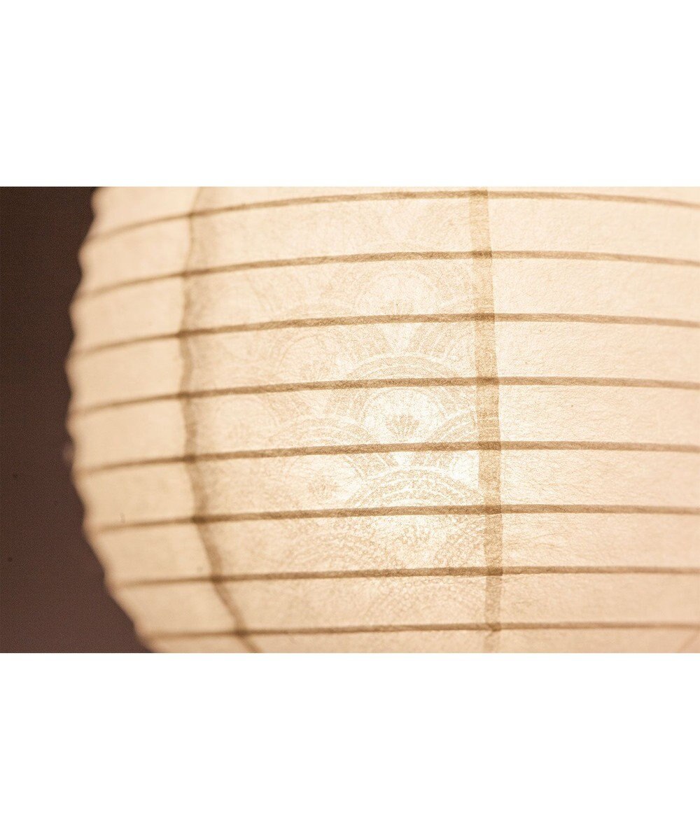 ちょうちん堂 【月白】SEIGAIHA 青海波 ちょうちん ライト 