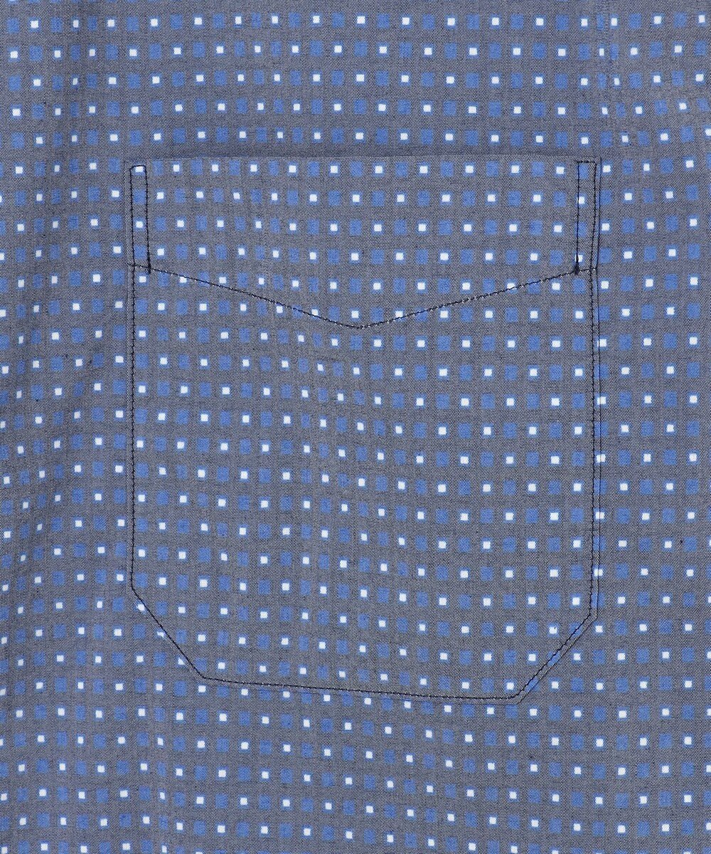 JOSEPH ABBOUD 【ストレッチ・洗える】ストレッチ プリント シャツ 