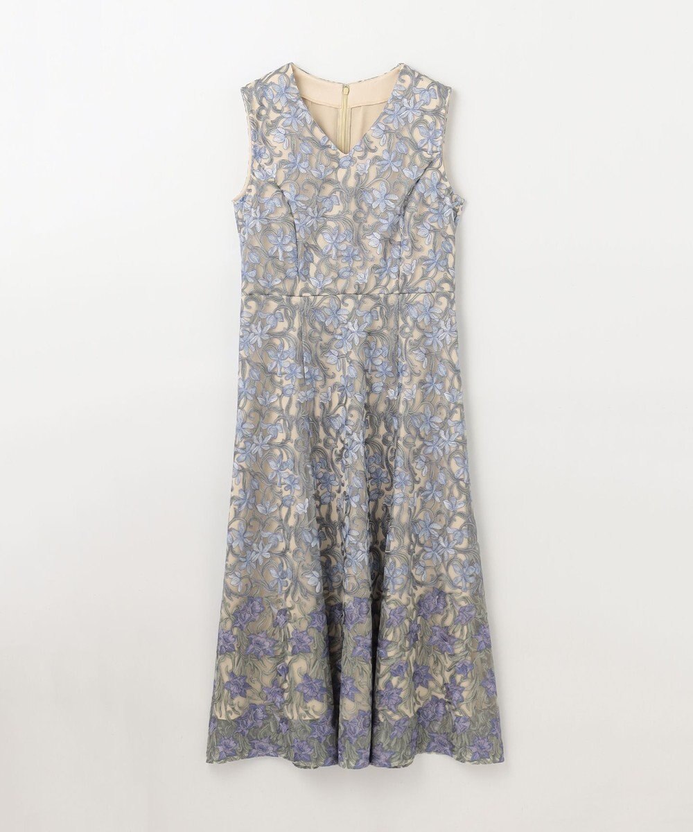 GRACE CONTINENTAL サラサオーナメントドレス 