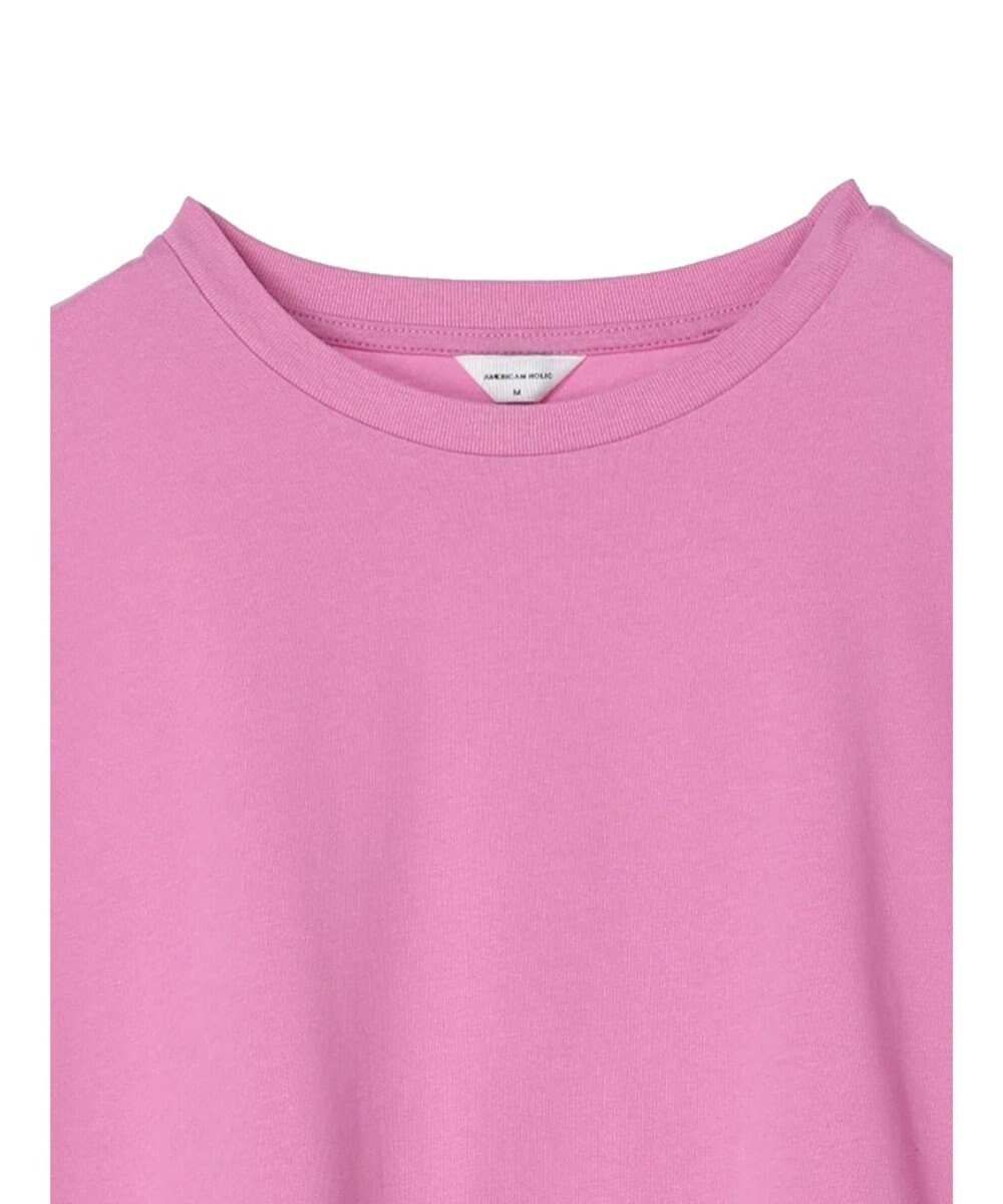 AMERICAN HOLIC 抗菌防臭ラウンドテールカットプルオーバー 