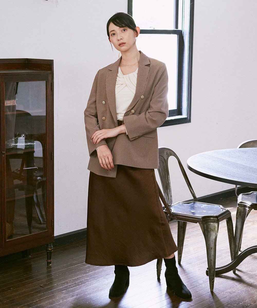 earth music&ecology ＯＲｉｅｎｔａｌ　ＴＲａｆｆｉｃ　フェイクスエードショート 