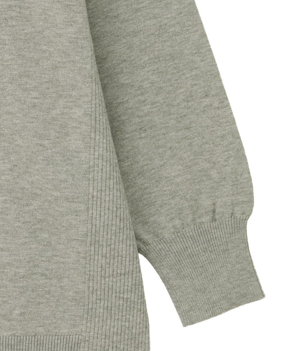 Green Parks もちやわサイドリブニットチュニック 