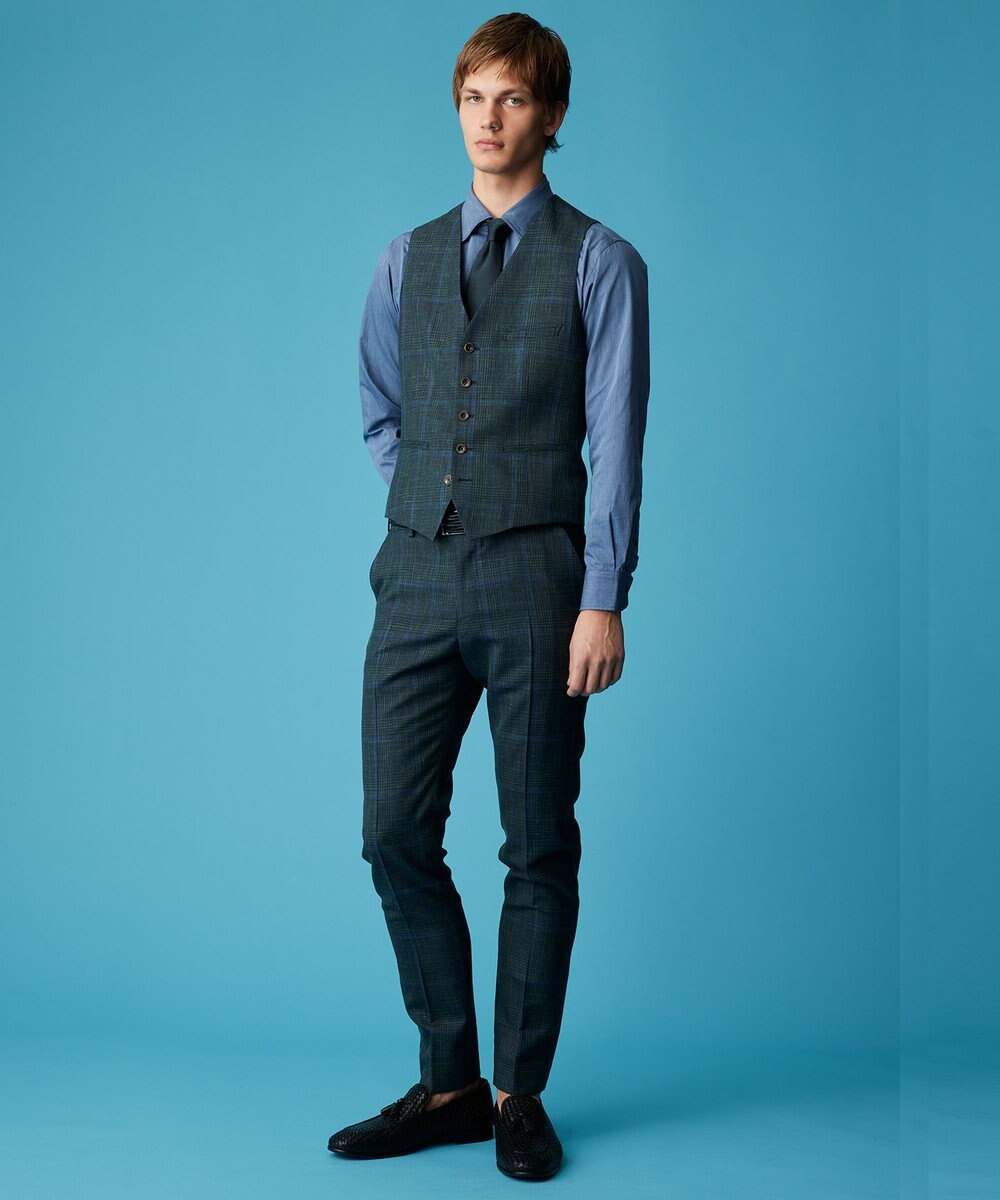 JOSEPH ABBOUD 【Fermo Fossati/日本製】メランジソリッド ネクタイ 