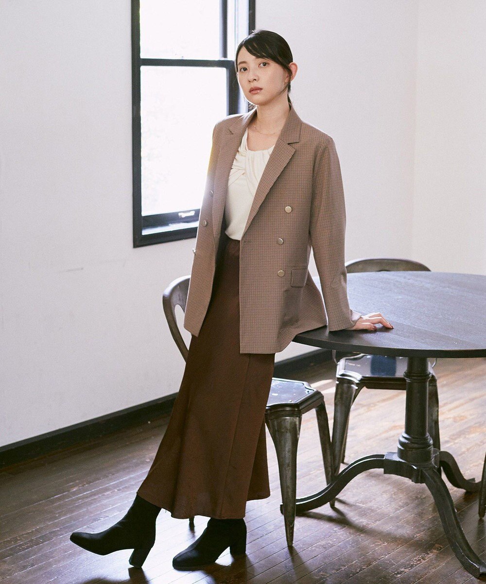 earth music&ecology ＯＲｉｅｎｔａｌ　ＴＲａｆｆｉｃ　フェイクスエードショート 