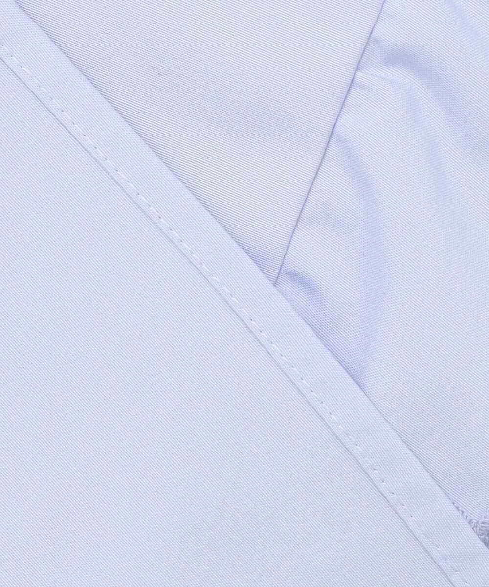 #Newans 【洗濯機可能/シワになりにくい】〈小柄さんにお勧め〉バーティカルフリルブラウス 