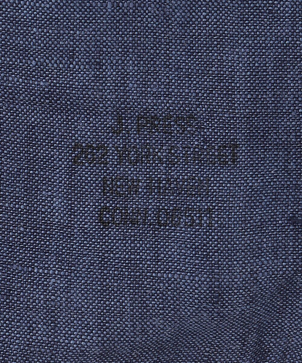 J.PRESS MEN オープンカラーリネンパッチシャツ 