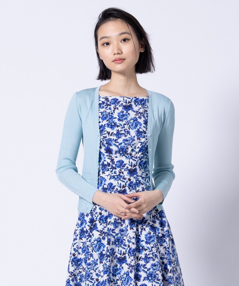 TOCCA EYELET AJISAI CARDIGAN カーディガン 