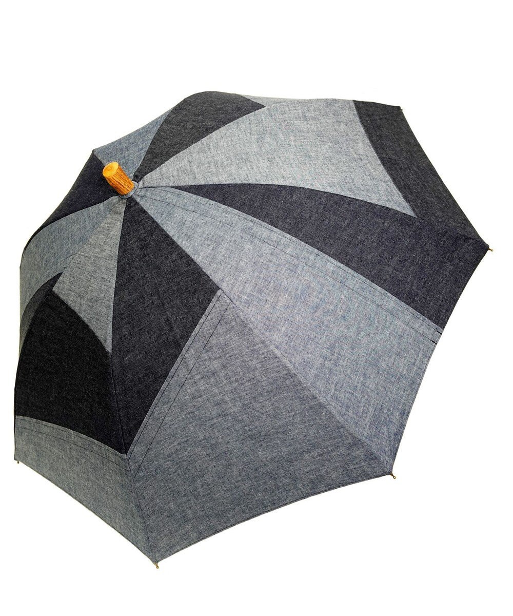 +RING 【プラスリング】【限定/日本製】岡山デニム 晴雨兼用長傘 52cm SR452 MIX 