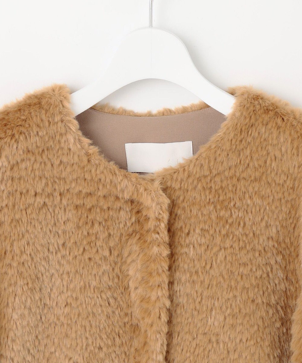 自由区 L 【カタログ掲載】ファー アウター 