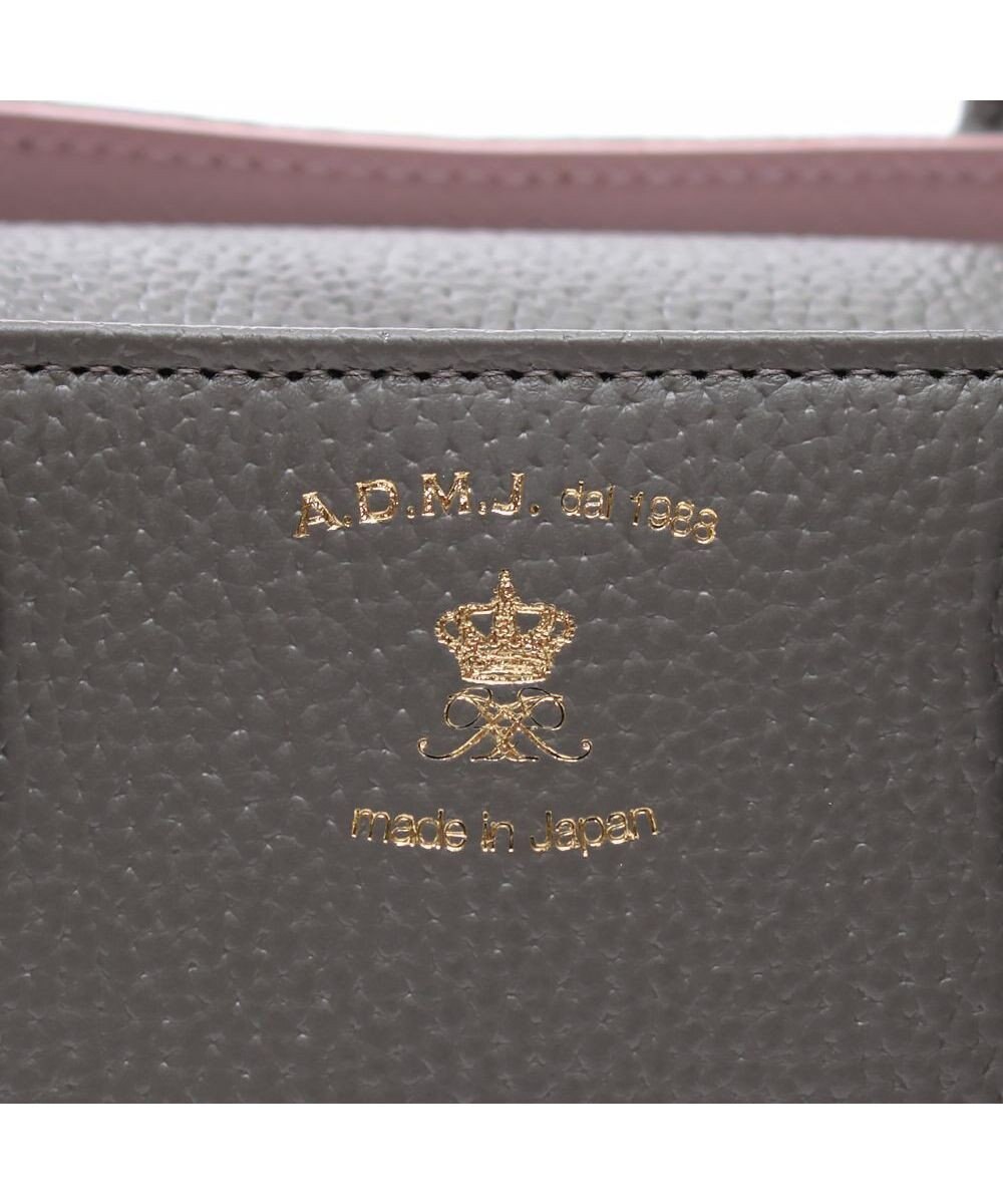 A.D.M.J. 【牛革】　スワロ付きミニトート(Dカン＋) 