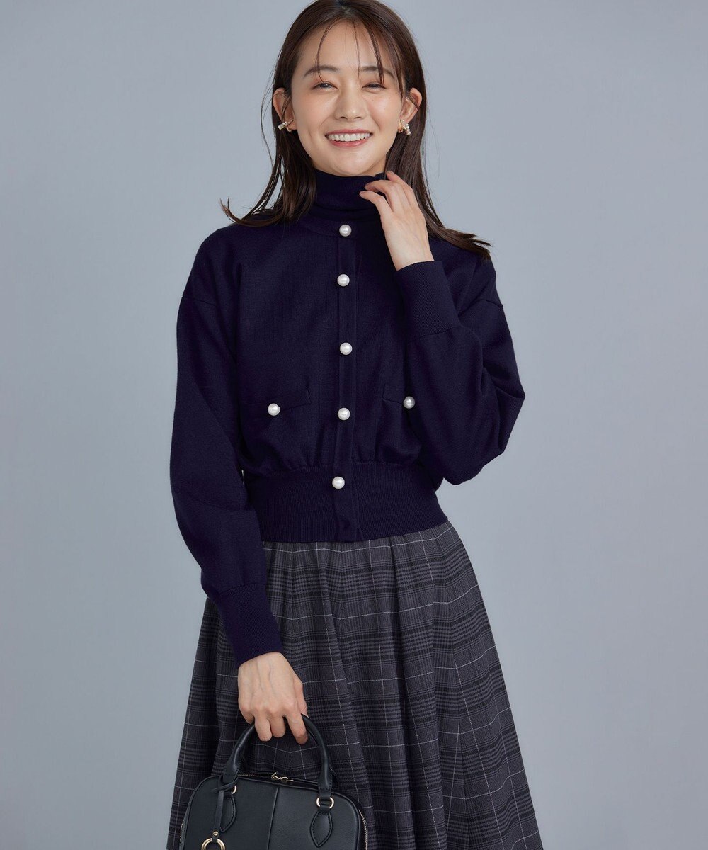 組曲 【WEB限定色あり】ELENA タートルネック ニット 