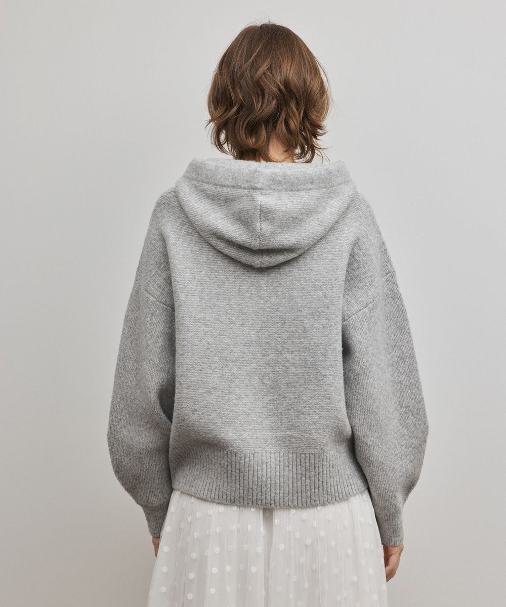 GRACE CONTINENTAL ガーターニットパーカー 