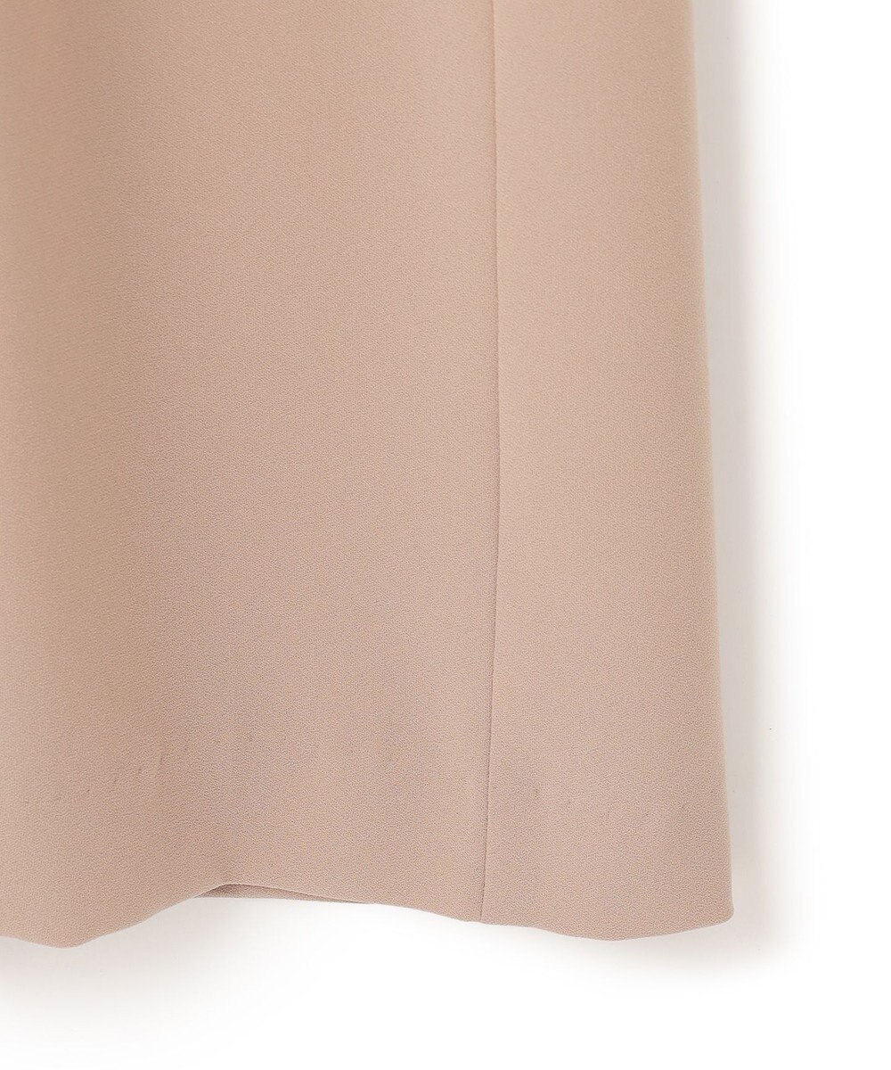 BEIGE， 【洗える】FLEUR / ニットコンビハイネックノースリーブドレス 