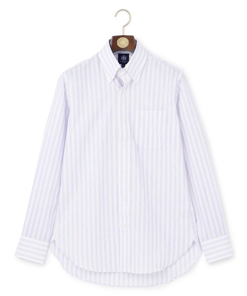 J.PRESS MEN 【PREMIUM PLEATS / 形態安定】ダッパーストライプシャツ / B.D. 