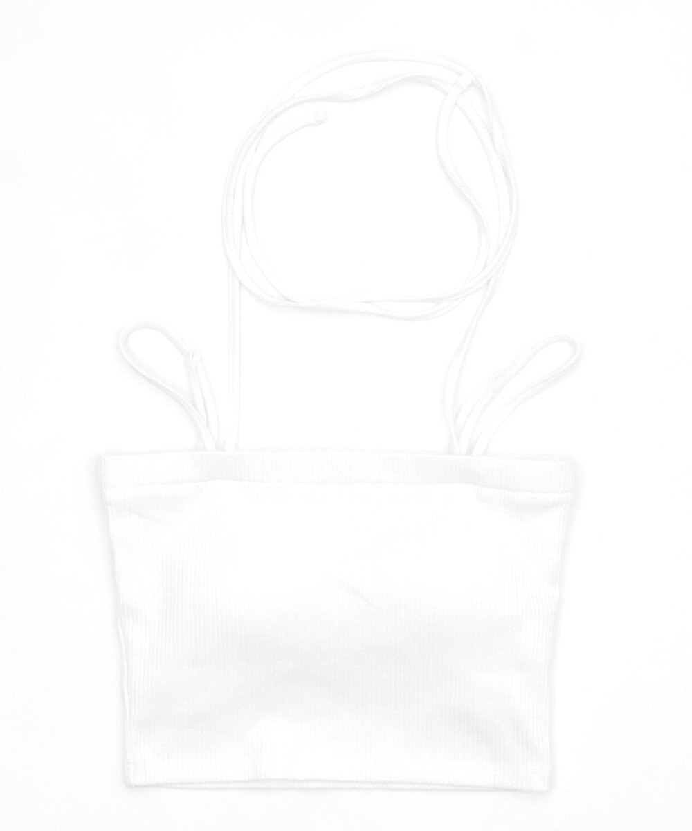 WEGO 【カップ付きインナー】なちゅ盛れカップインマルチWAYキャミ 