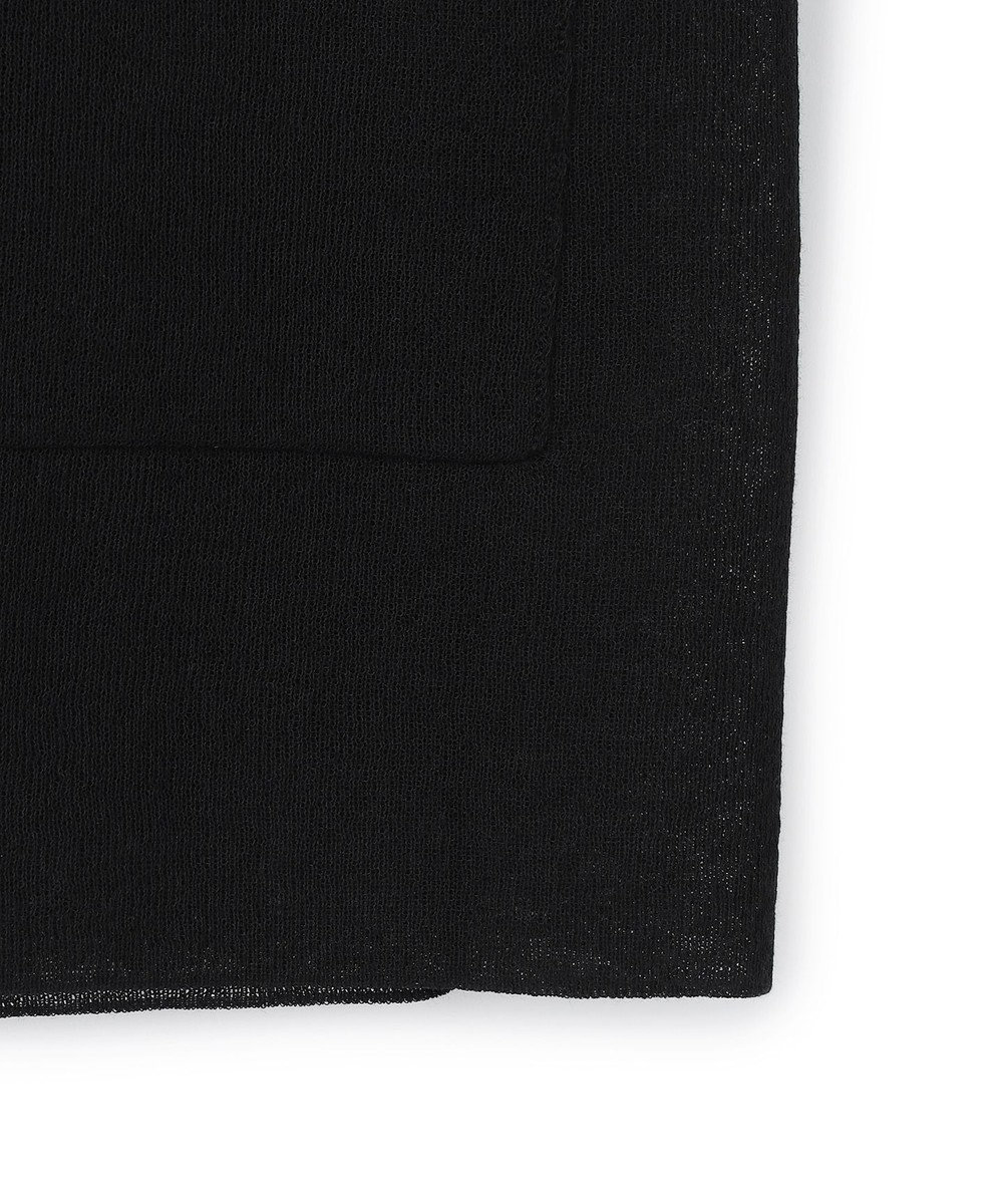 BEIGE， PYRRHOT / シアーコンビ ニットジャケット 