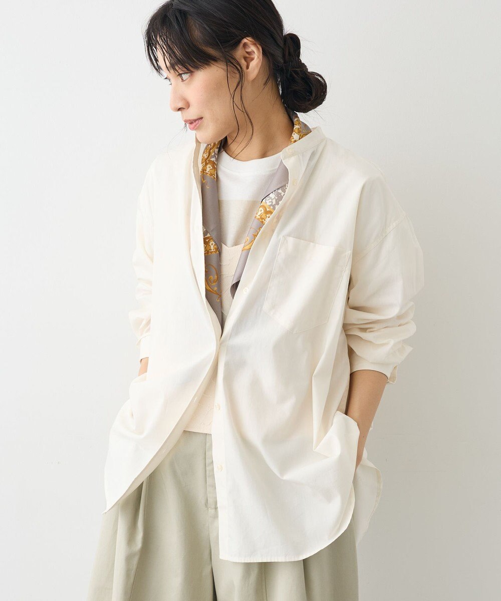 CRAFT STANDARD BOUTIQUE バンドカラーシャツ 