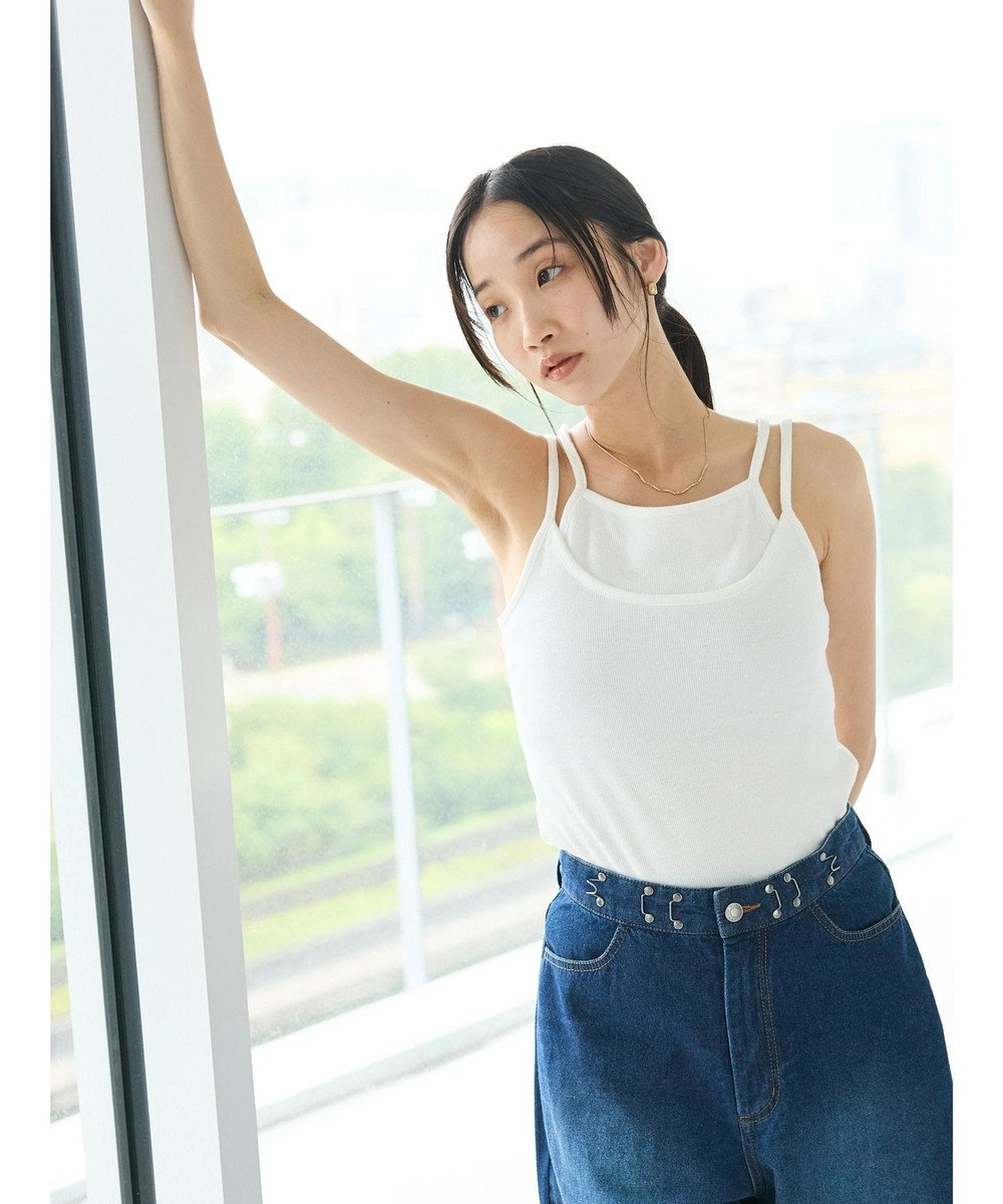 CRAFT STANDARD BOUTIQUE 重ね着風キャミソール 