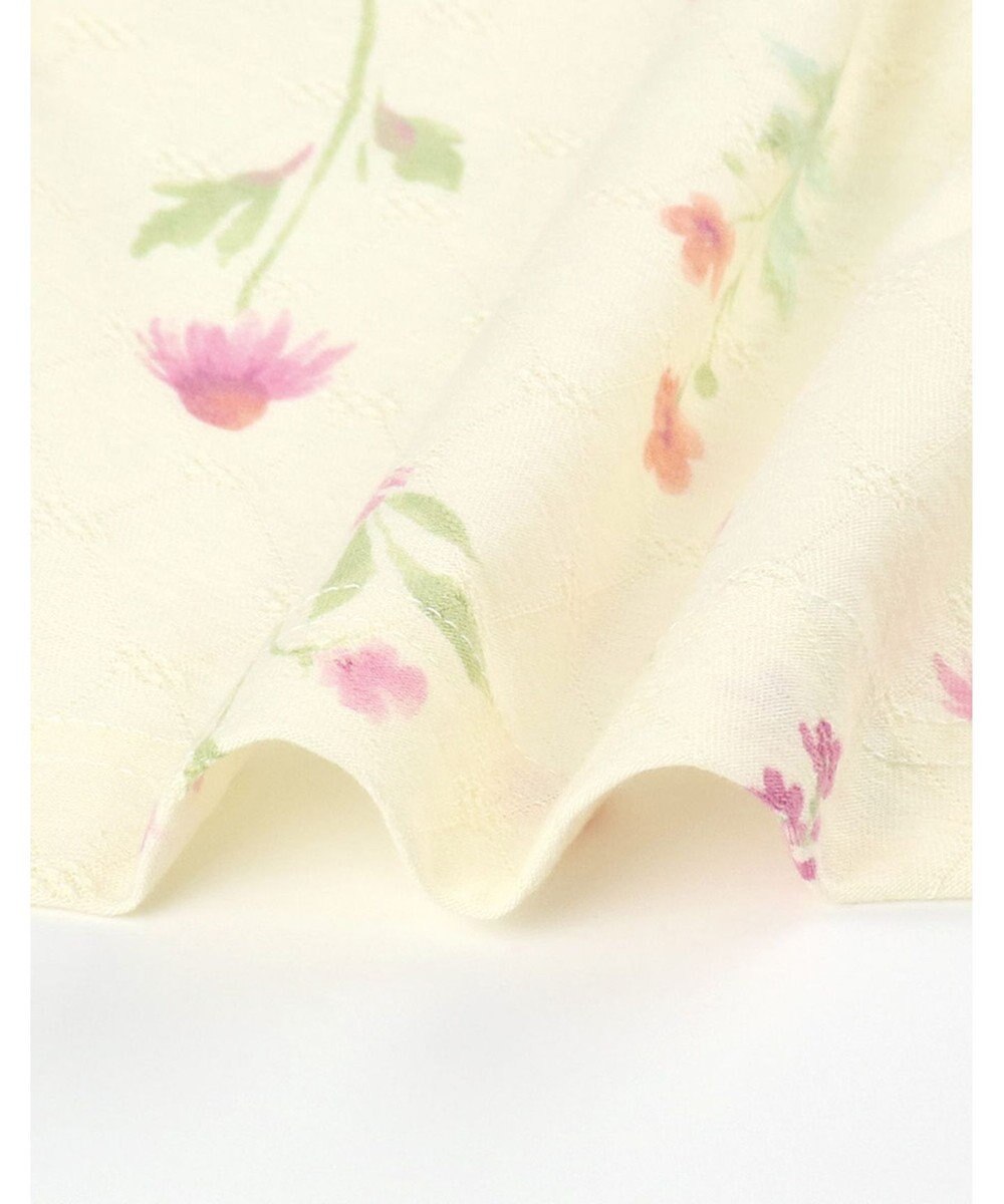 Wing パジャマ 長袖 長ズボン 綿混(本体) ジャカード天竺素材 レディース EP8073 ウイング／ワコール 