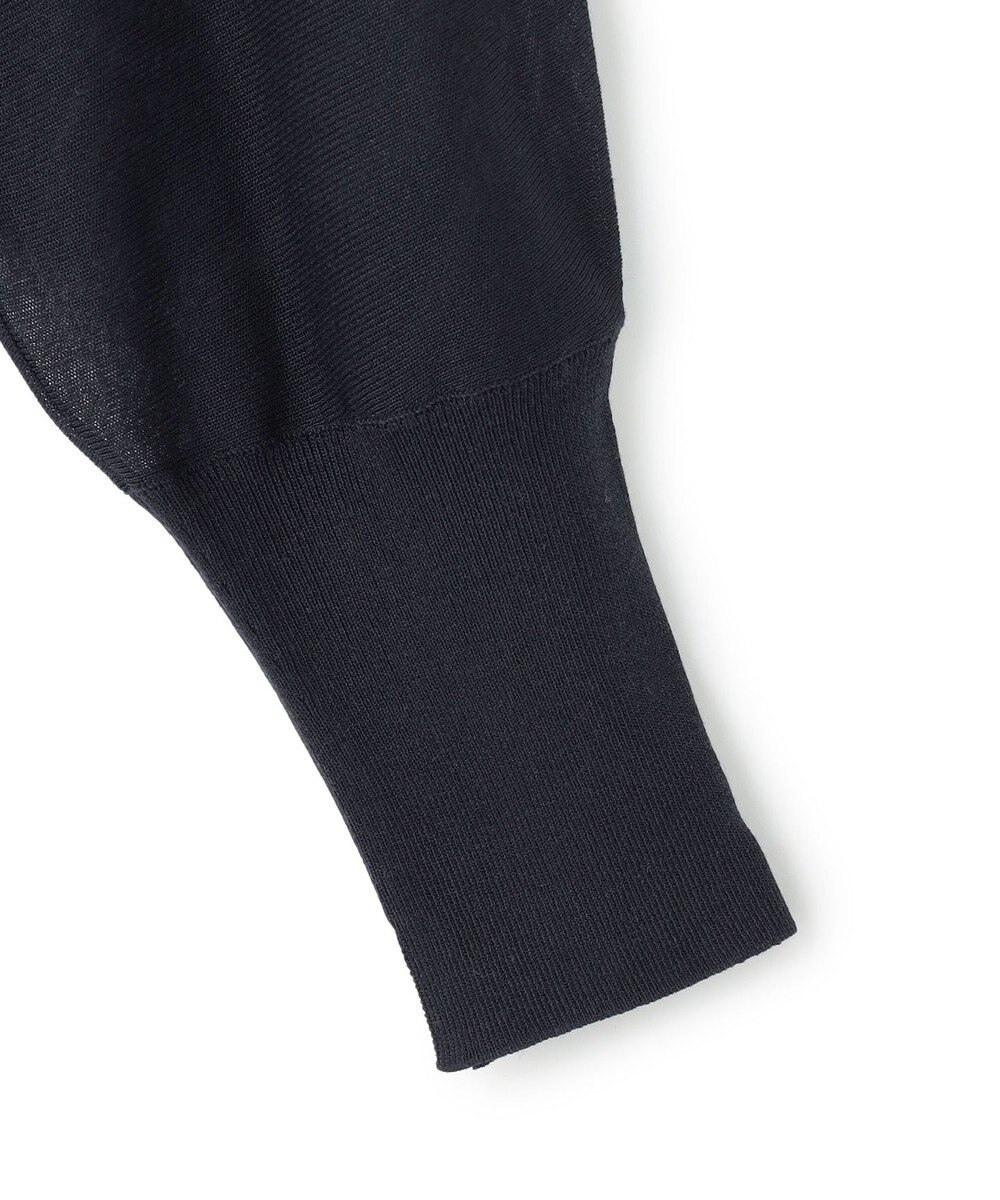 23区 L 【先行予約/WEB&一部店舗限定カラーあり】シャイニーシアー ドルマンスリーブ カーディガン 