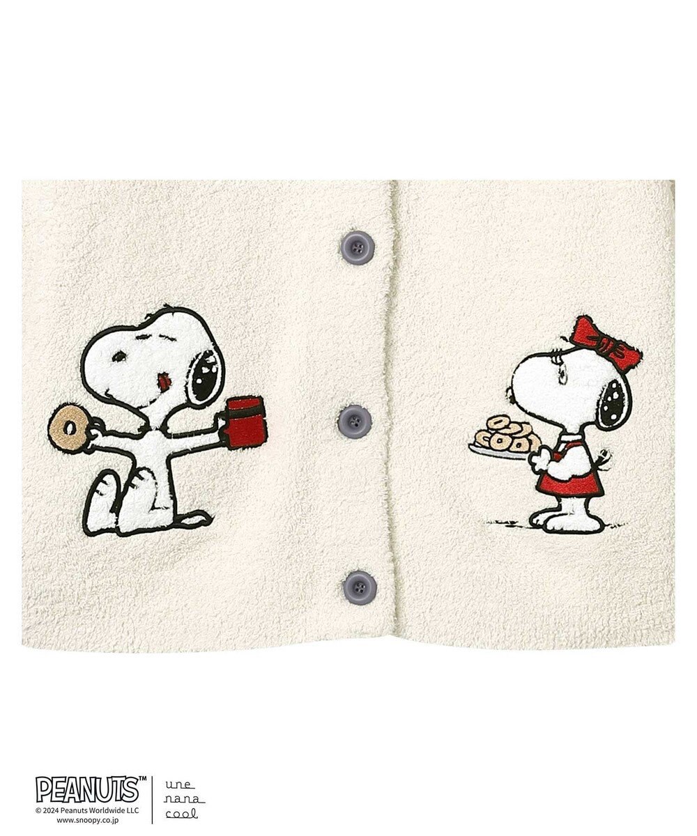 une nana cool 【スヌーピー】PEANUTS × une nana cool カーディガン SNOOPY 