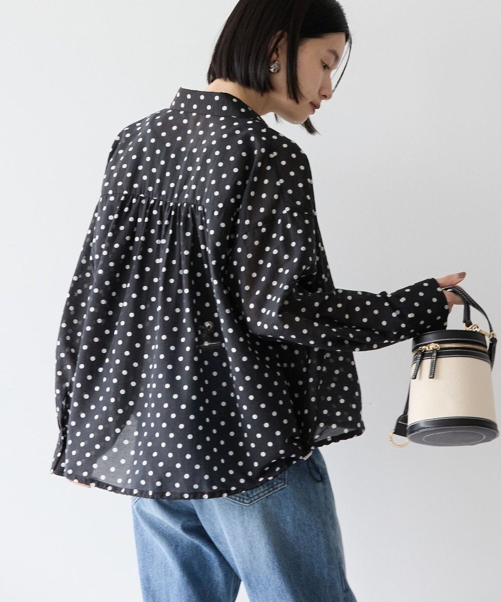 AMERICAN HOLIC ドットドロストシャツ 