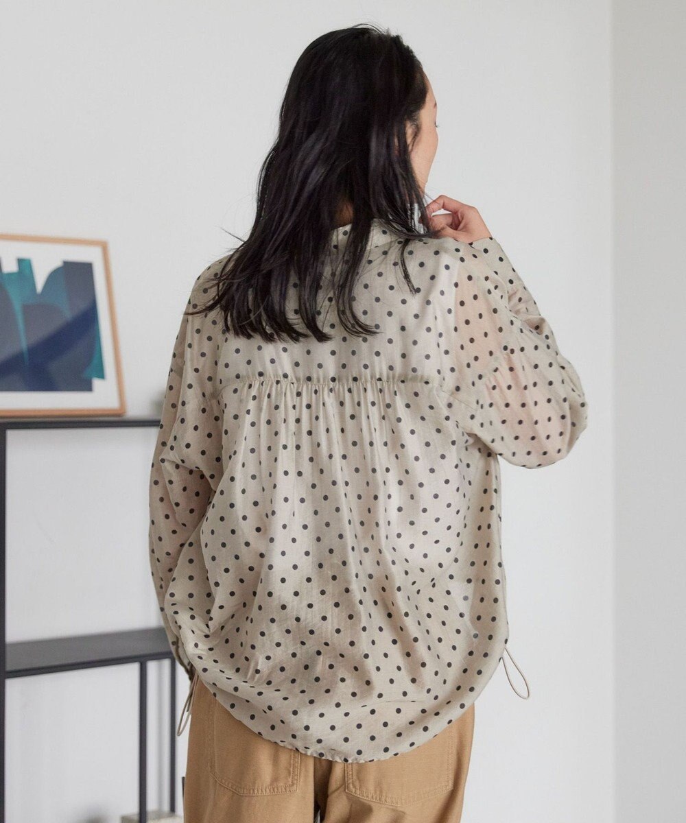 AMERICAN HOLIC ドットドロストシャツ 