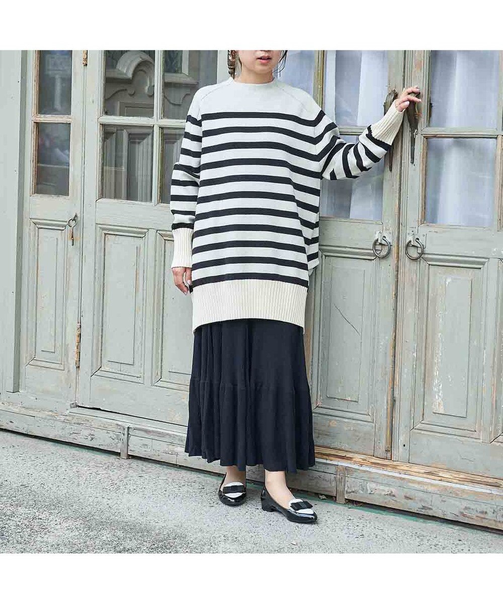 ing <ing>【WEB限定】【レイン対応】リボンモチーフフラットパンプス 