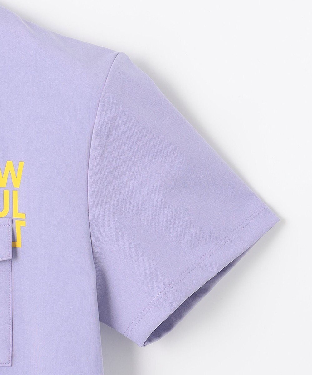 PW CIRCULUS 【WOMEN】【ストレッチ/UVケア】ポケット モックネック シャツ ゴルフウェア レディース 