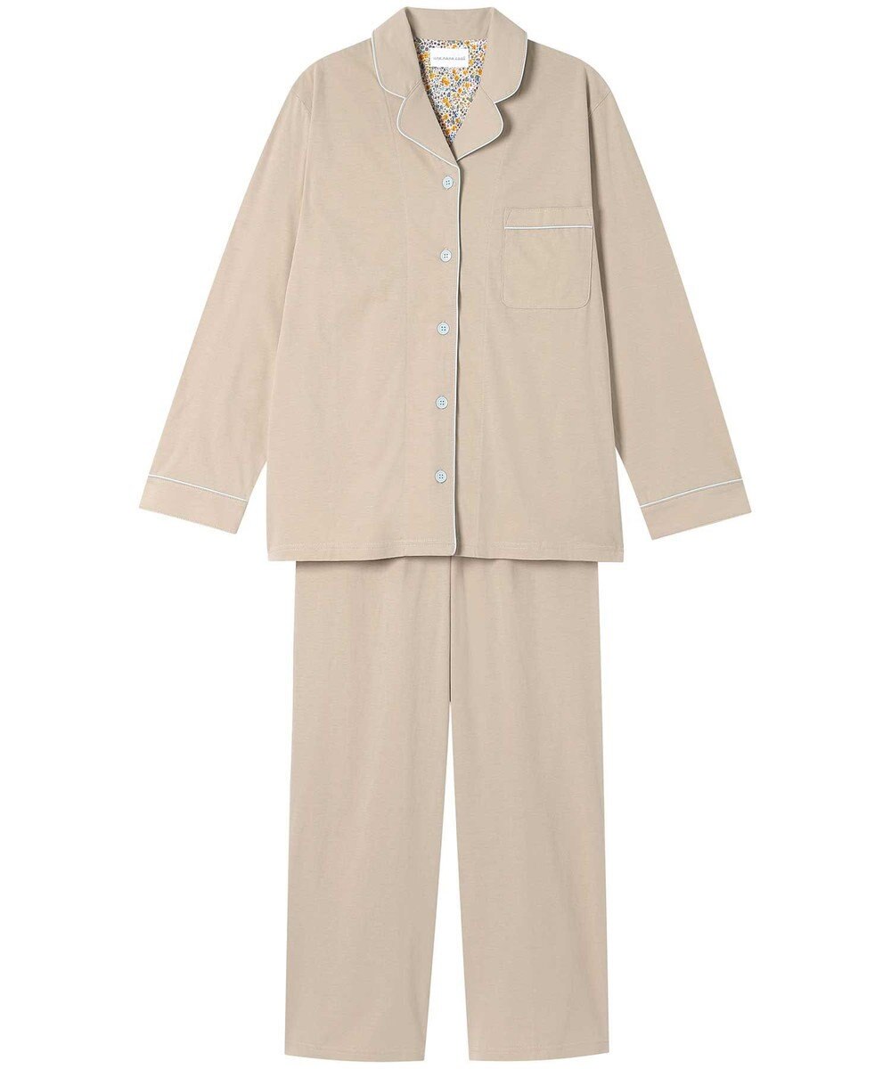 une nana cool 【綿100％】ハイゲージ天竺パジャマ　ＭＡＤＥ　ＷＩＴＨ　ＬＩＢＥＲＴＹ　ＦＡＢＲＩＣ 