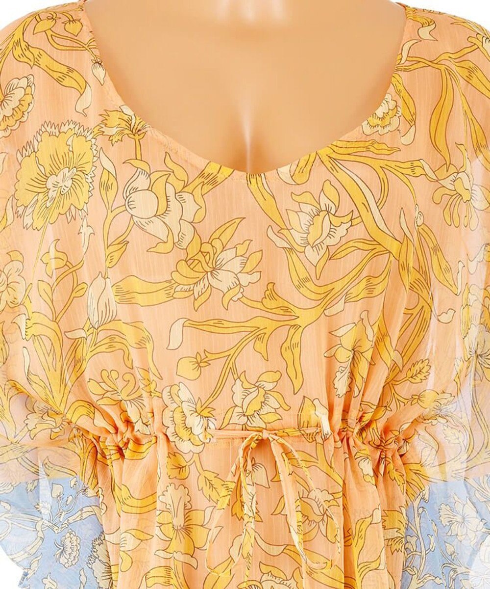 San-ai Resort（三愛水着楽園） 【SALE】【Reir　Premium】Columbia Fusion（Liberty Fabric) ポンチョ M 