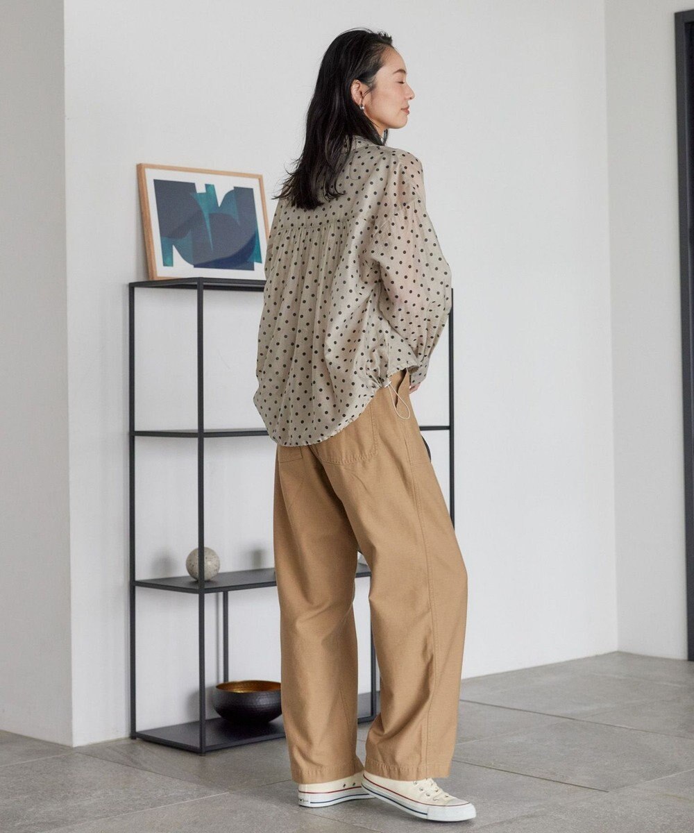 AMERICAN HOLIC ドットドロストシャツ 