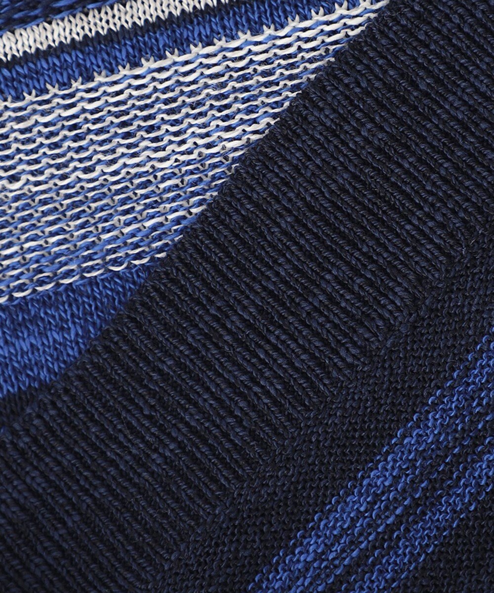 JOSEPH ABBOUD 【サスティナブル】スラブギマボーダー カーディガン 