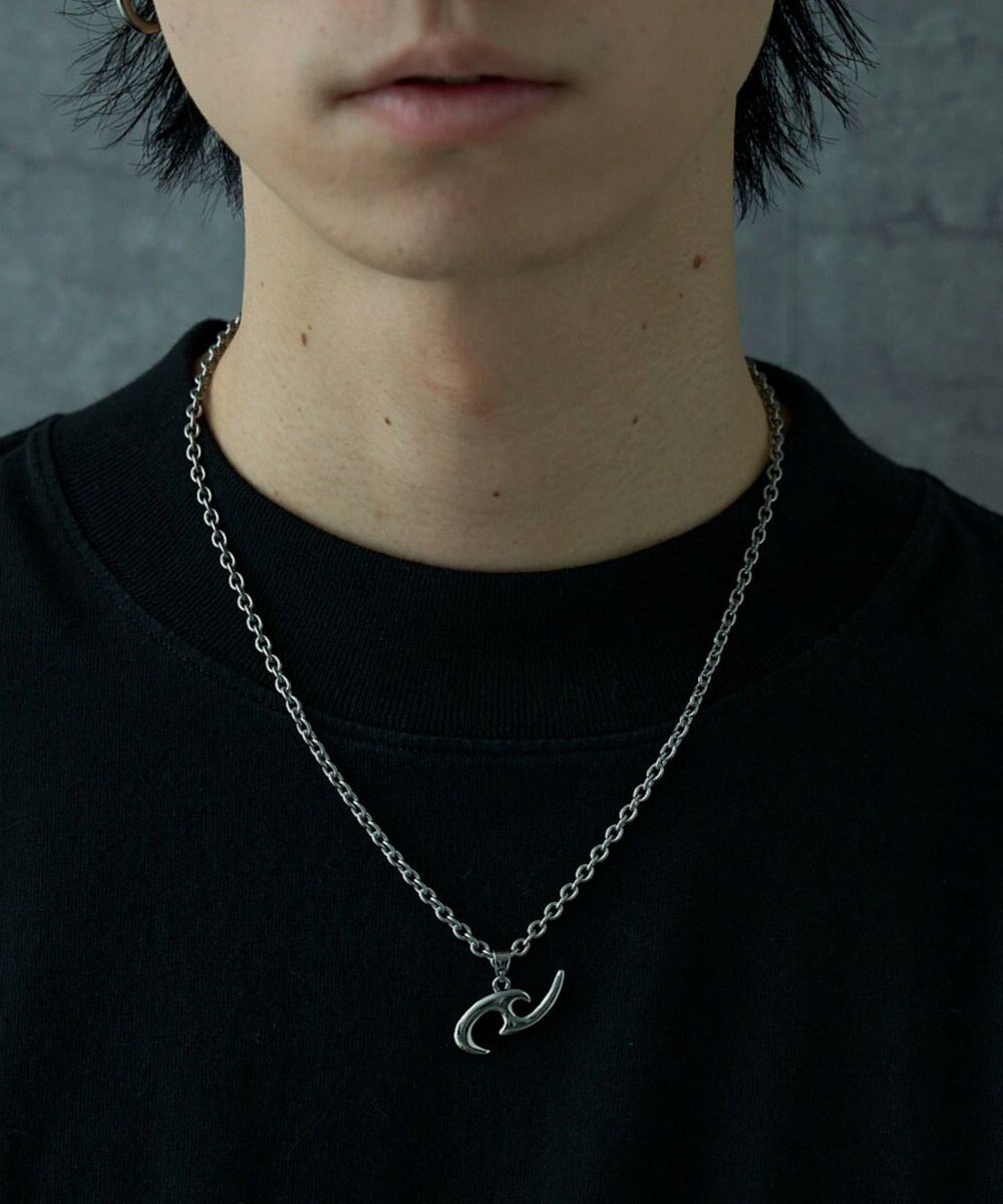 WEGO Mトライバルロゴネックレス 