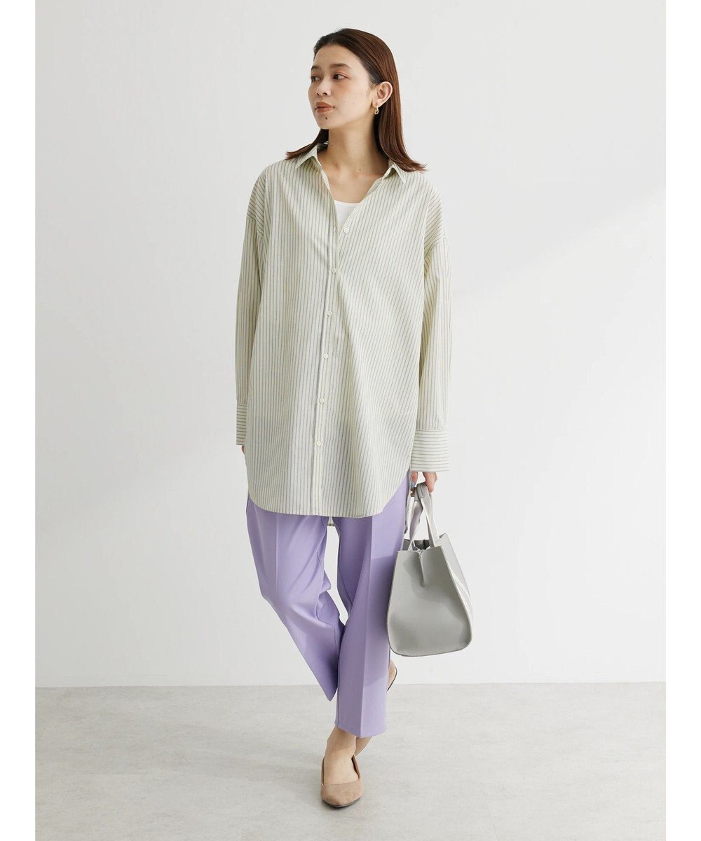 Green Parks ゆったり衿つきシャツ 