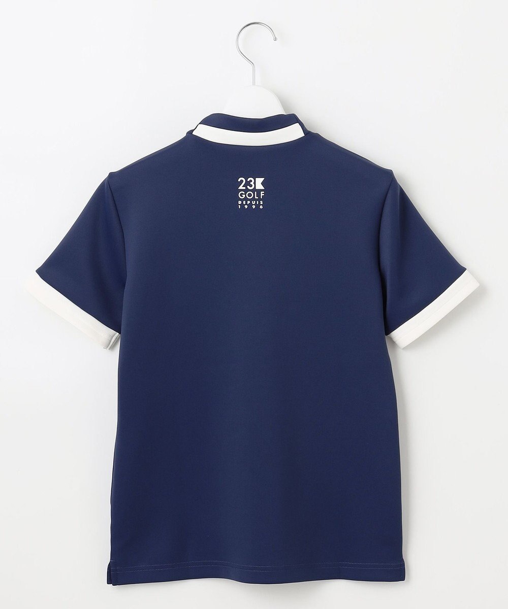 23区GOLF 【WOMEN】【吸水速乾/UVカット】モックネックシャツ 