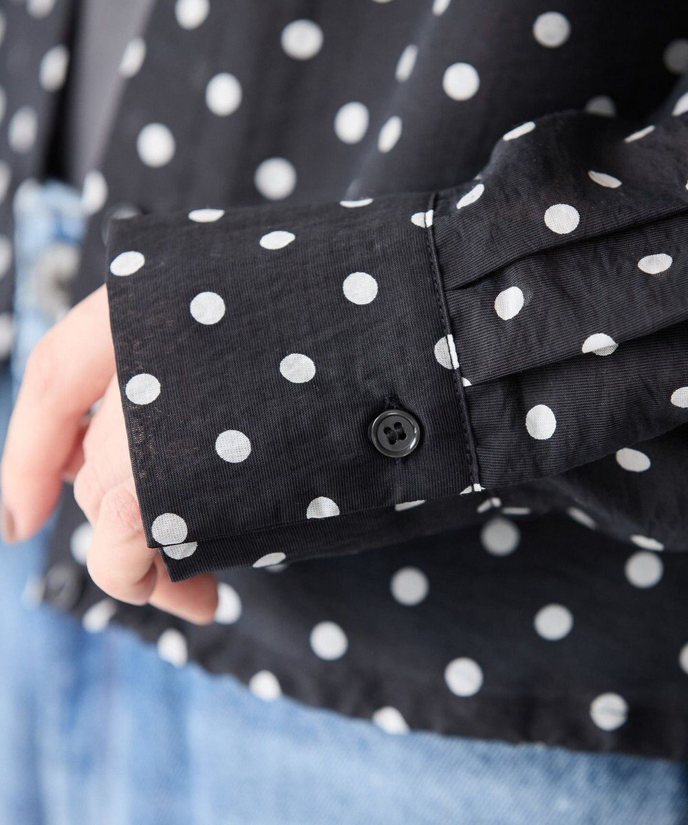 AMERICAN HOLIC ドットドロストシャツ 