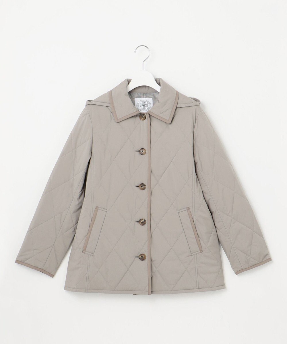 J.PRESS LADIES 【洗える・撥水】プレミアムBasicキルティング ショート コート 