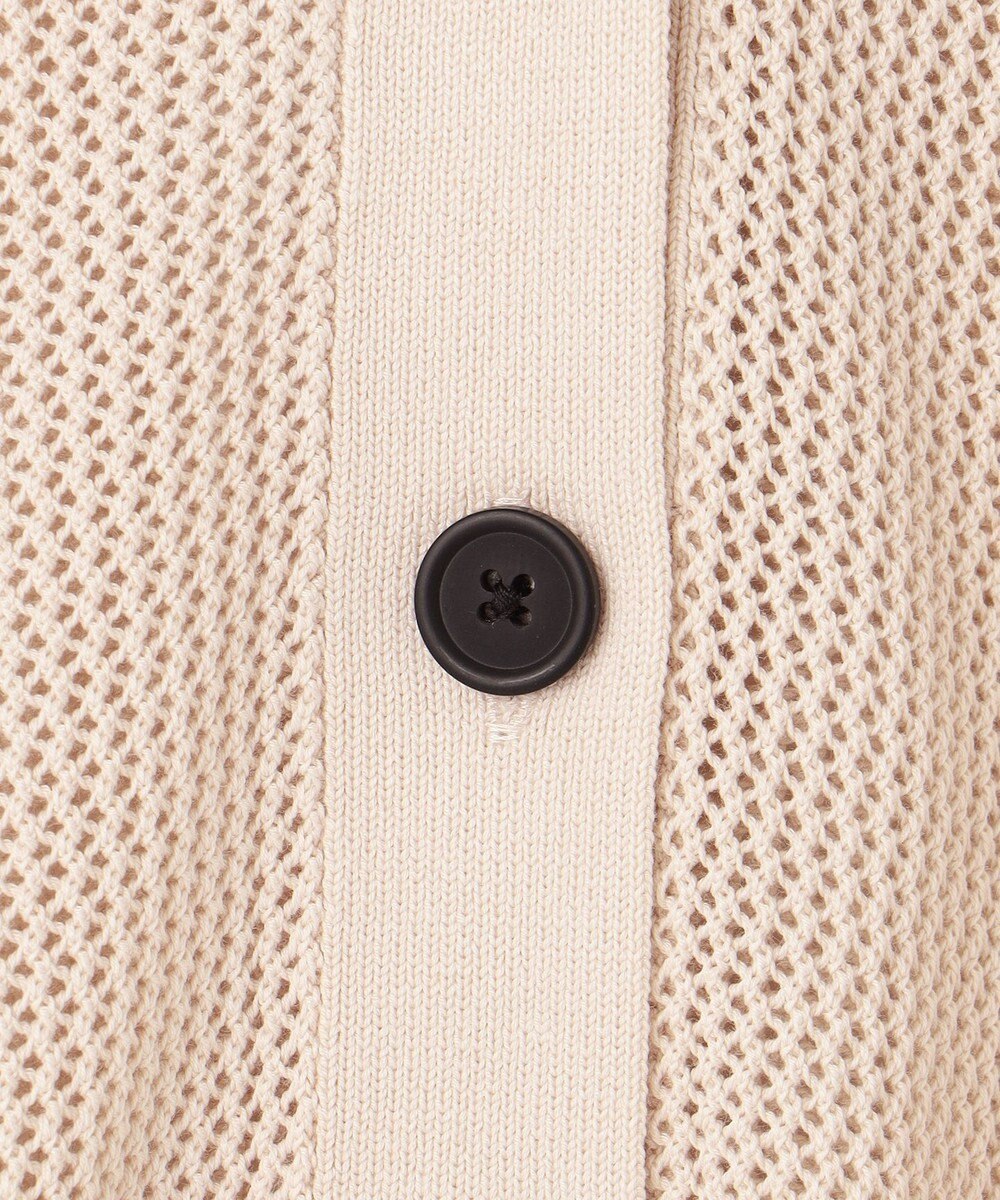 UNFILO メッシュニット カーディガン 