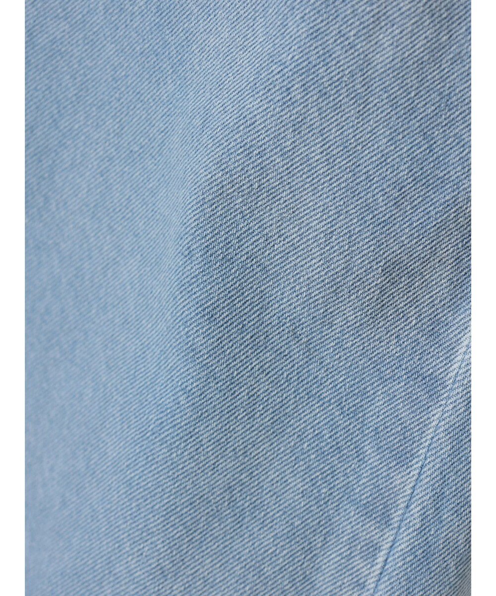 earth music&ecology ボタンナローデニムスカート 