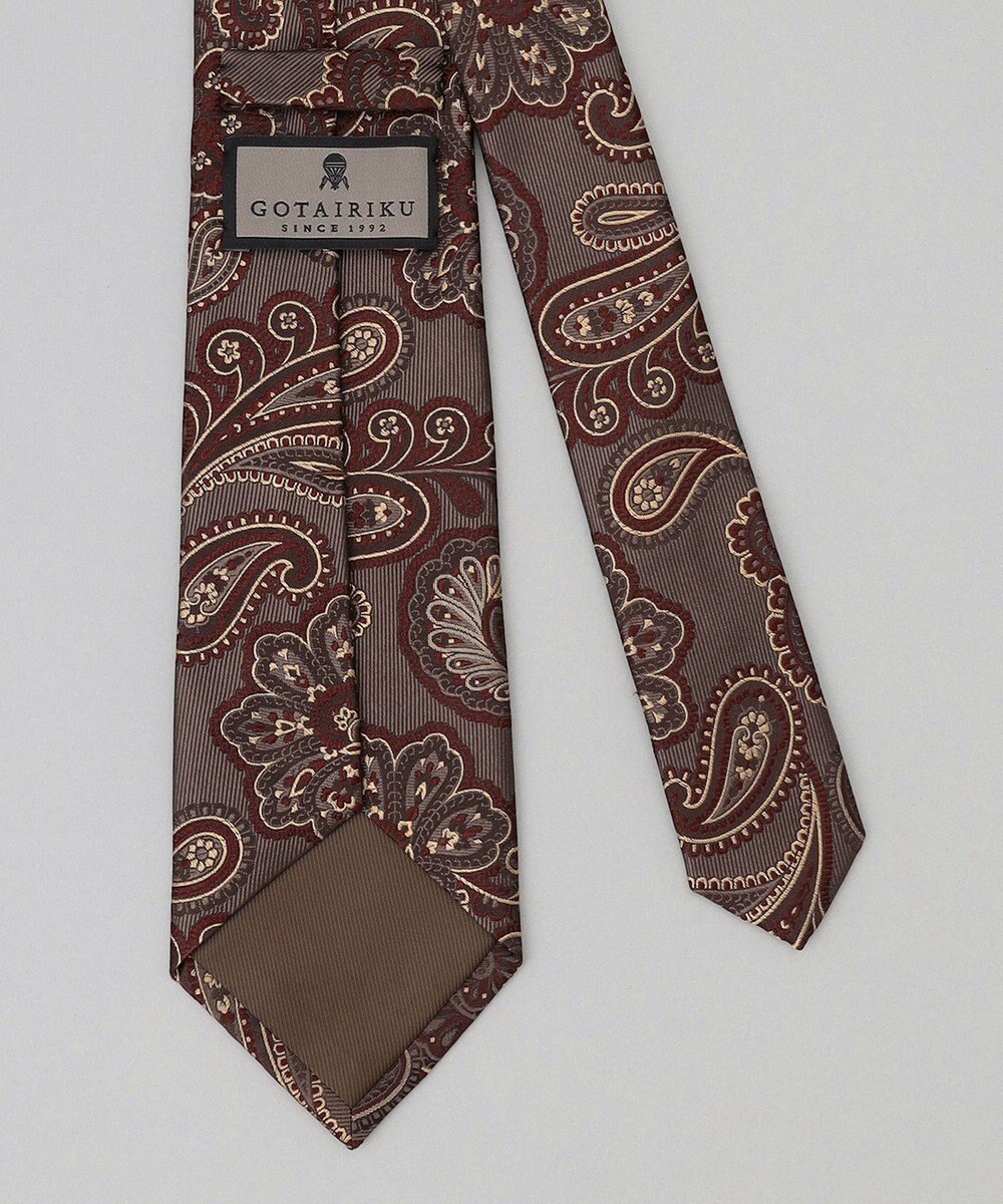 GOTAIRIKU GOTAIRIKU別注【MANTERO/マンテロ】ネクタイ_ペイズリー柄 