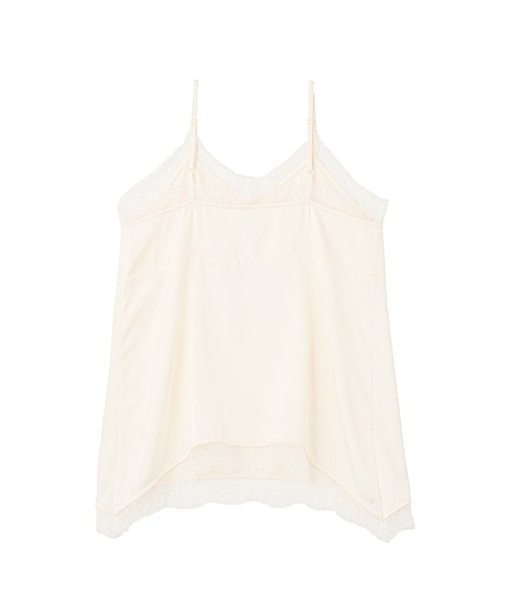 earth music&ecology 【予約】ランジェリーライクレースキャミ 