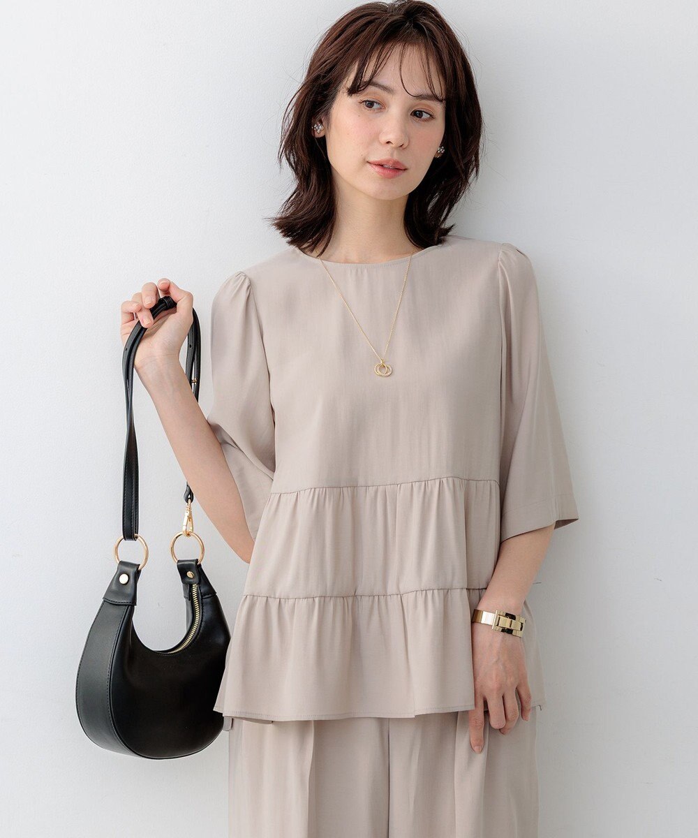 組曲 L 【先行予約】バウンディングシャーティング ブラウス 